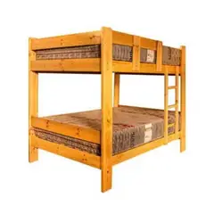 MUEBLES MACRUMO - Camarote 2 Plz madera pino de 1.5 x 6 + Acabado Barniz
