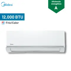 MIDEA - Aire Acondicionado 12 000 BTU Split Pared Inverter Frío - Calor