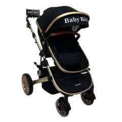 GENERICO - Coche Moisés Baby Kits Milán II Edición 2023 Negro