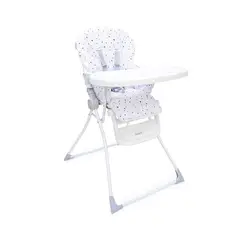 INFANTI - SILLA DE COMER VAINILLA WHITE/GRANITE
