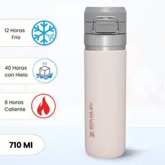 STANLEY - Termo de Bebida Flip Go Rose Quartz 710 Ml
