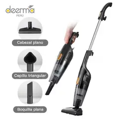 DEERMA - Aspiradora Vertical 2 en 1 Multifuncional DX115C Filtro HEPA