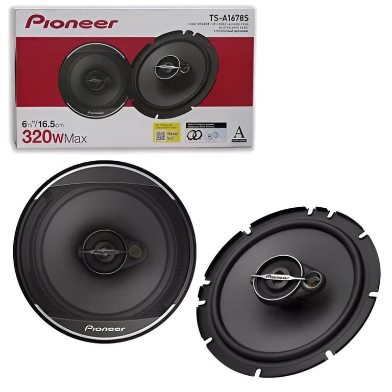 Parlantes Redondos Pioneer 320w 3 Vías Ts-a1678s