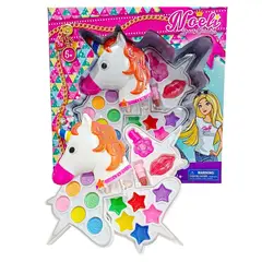 GENERICO - Juguete De Maquillaje Real Para Niñas Modelo Unicornio