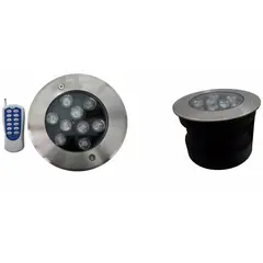 GENERICO - Reflector empotrables para pileta de 27W AC12V colores RGB