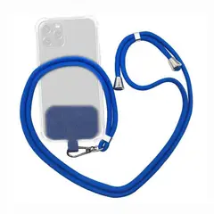 GENERICO - Lanyard de Nylon Para Celular - Azulino