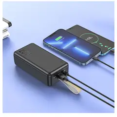 HOCO - Power Bank HOCO 30000mAh Carga Rápida 20W Bateria Portátil  HOCO J87B