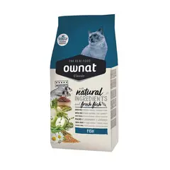 GENERICO - Alimento Ownat Classic Gato Adulto sabor Pescado 4kg