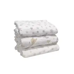 BLAUHOUSE - Sabanas Bajeras Bebe Colecho 100% Algodon x3