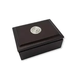 ARGENTARIA - Cofre Bisagra Espiral - Plata y Madera