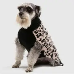 GENERICO - CHOMPA "ANIMAL PRINT" PARA MASCOTAS - TALLA 3