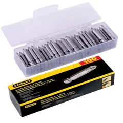 STANLEY - PUNTAS PARA ATORNILLAR No.2 x 2" (50mm) 100 PIEZAS,