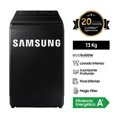 SAMSUNG - Lavadora Ecobubble WA13CG5441BVPE 13 Kg