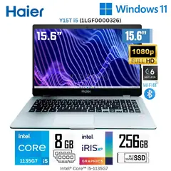 HAIER - Laptop Y15T I5 Intel Corei5-1135G7 8GB RAM 256GB SSD 15.6"  FHD Intel Iris Xe 1LGF0000326.