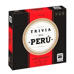GENERICO - Juego de Trivia del Perú Cartas Juego de mesa