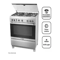 BOSCH - COCINA A GAS GLP 5 QUEMADORES PRO547
