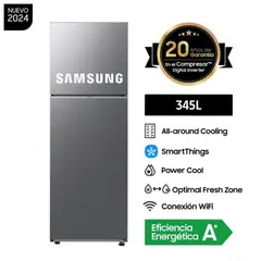 SAMSUNG - REFRIGERADORA SAMSUNG-RT35DG5620S9 345L SDISP
