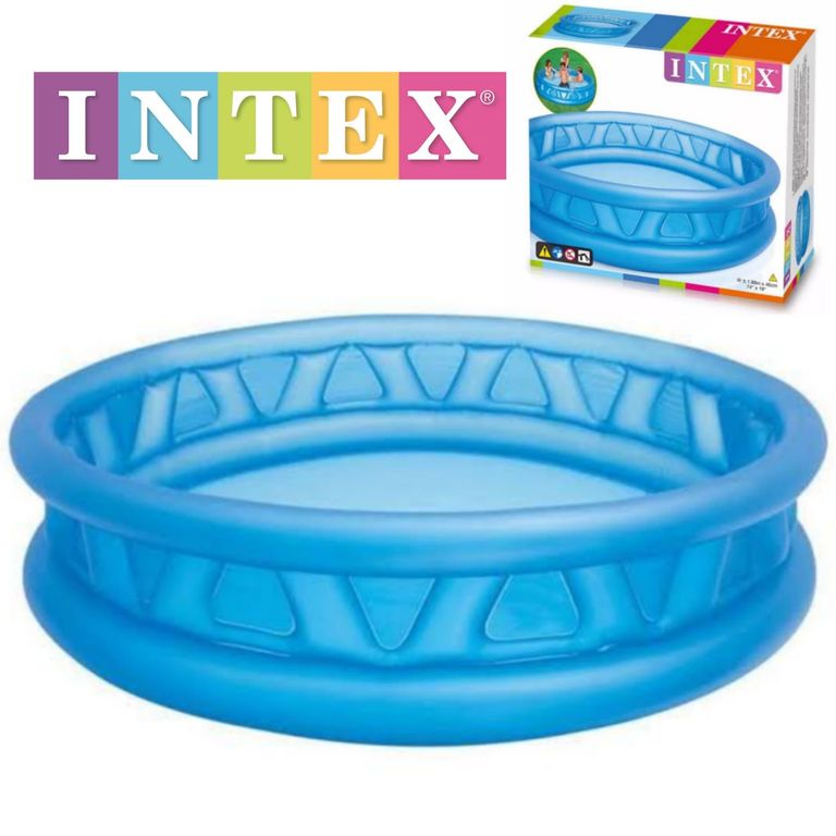 Piscina Inflable con barras laterales 188x46 cm