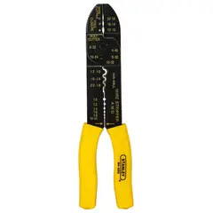 STANLEY - Alicate Pelacables ponchador profesional, 9 pulgadas