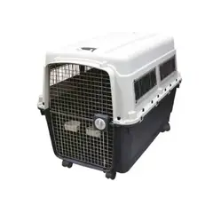 GENERICO - Kennel transportador L120 Fibra para Macotas Grandes XXL