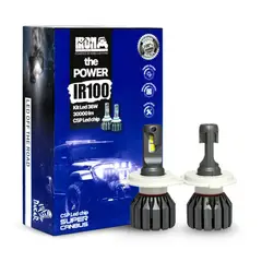 GENERICO - Foco Led Iron IR100 H7 30.000 LUMENES Calidad Premium