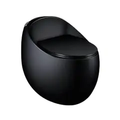 FRATELLI - INODORO 9905 ONE PIECE OVALADO NEGRO BRILLANTE