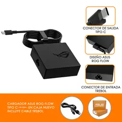 OEM - Cargador ASUS tipo - C / 100w ROG FLOW ORIGINAL