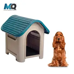 QRUBBER - Casa Para Mascota PequeñaMediana Color Turquesa MQ