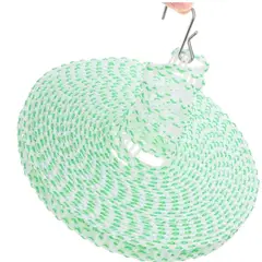 GENERICO - Tendedero Cordel 8 metros para ropa verde