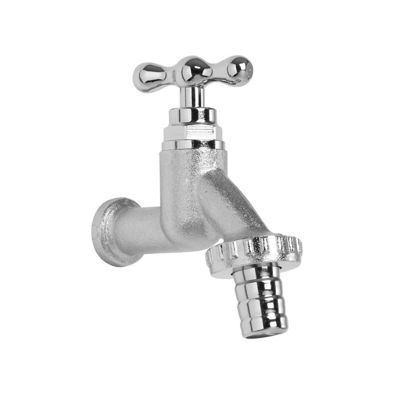 Grifería para Jardín Agua fría Bronce Cromado Italgrif