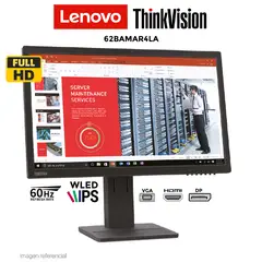 LENOVO - Monitor ThinkVision E22-28 215 FHD IPS HDMI VGA DP
