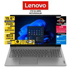 LENOVO - Laptop V15 G4 AMN Ryzen 3-7320U Pantalla 15.6 FHD" 8GB 256GB Windows 11 Home
