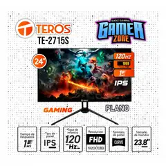 TEROS - Monitor 24" TE-2415S 23.8 IPS 120HZ 1MS HDMI PARLANTE FHD