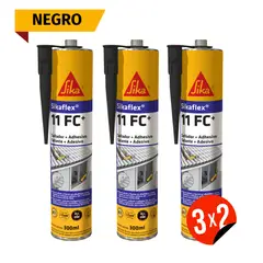 SIKA - Sikaflex® 11FC Plus Sellador y Adhesivo Gris x 300 ml – Promoción 3x2