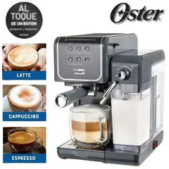 OSTER - CAFETERA AUTOMATICA PRIMAL+ATTE TOUCH 19 BARES