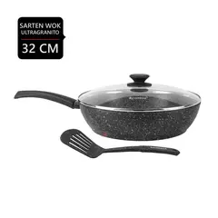 FINEZZA - Sarten Antiadherente de Granito de 32 Cm - FZ-W332TM