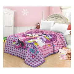 TRUELOVE - Frazada Minnie y Daisy 1.5 plazas