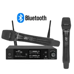 BATBLACK - Microfono inalambrico profesional uhf bt-776
