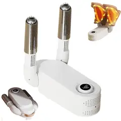 GENERICO - Secador Esterilizador De Calzado 360° plegable portátil