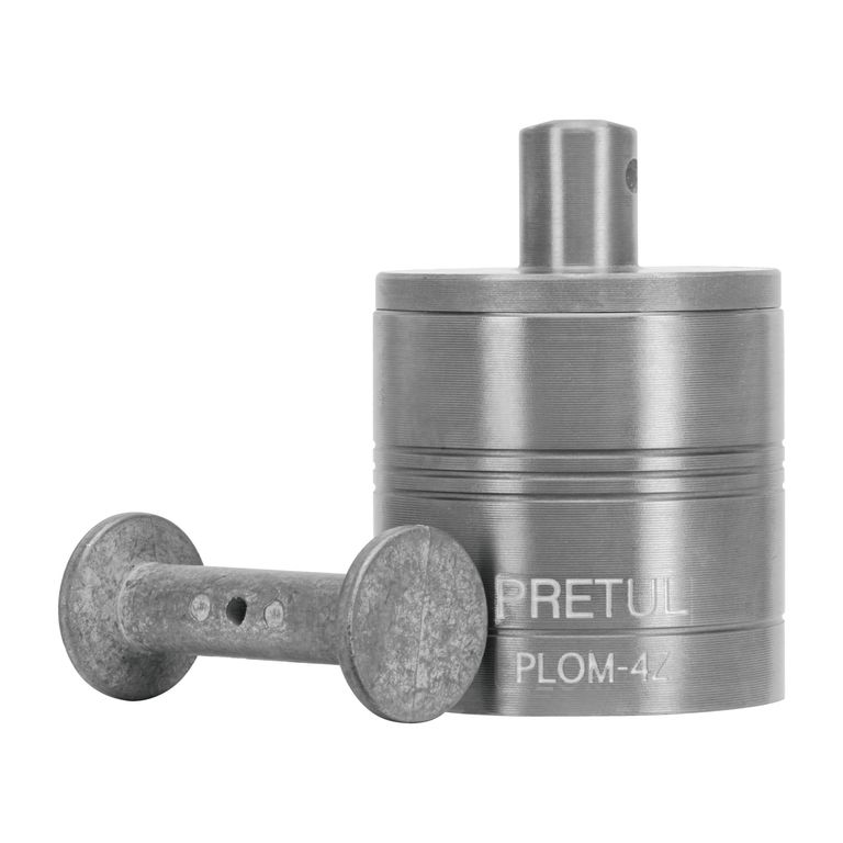 Plomada metalica con centro 675 gramos (24oz) Pretul