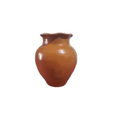 ACHALLAY ARTESANIA DE BARRO - Florero de Cerámica 17 cm