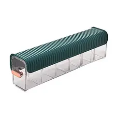 GENERICO - Organizador Multifuncional Deslizable Acrílico Verde