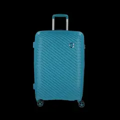 American Tourister - Maleta Rígida Zanzibar Mediana Pool Blue
