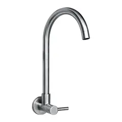 VAINSA - Grifería tipo Ganso para Cocina en Acero Inoxidable Vainsa