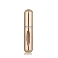 GENERICO - Atomizador de Perfume Portable 5ml para Viaje- Dorado