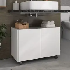 R&R MUEBLES - Mueble de Baño Kanata Blanco R&R MUEBLES