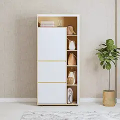 GENERICO - Zapatera Moderna Noemi DunaBlanco R&R Muebles