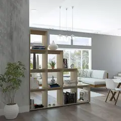 GENERICO - Estante Seperador Fukuyama Marrón R&R MUEBLES