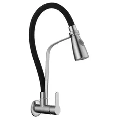 IMPORTADO MC - Llave Ganso Para Cocina en Acero Inoxidable Satinado