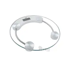 RYBIU IMPORT - Bascula LCD 4 Digitos en Tono Transparente Y+Gift Stickers